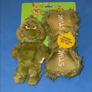 Grinch Holiday Collection Pet Toy - Green